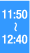 11:50〜12:40
