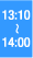13:10〜14:00