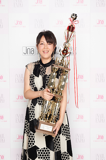 世界ネイリスト選手権　3位　池松 まり子さん