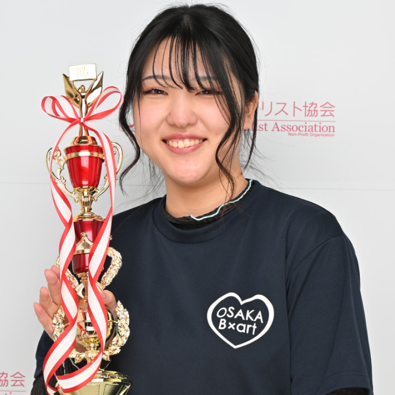 ジュニア・スチューデント部門　ネイルケア [JS1] 2位