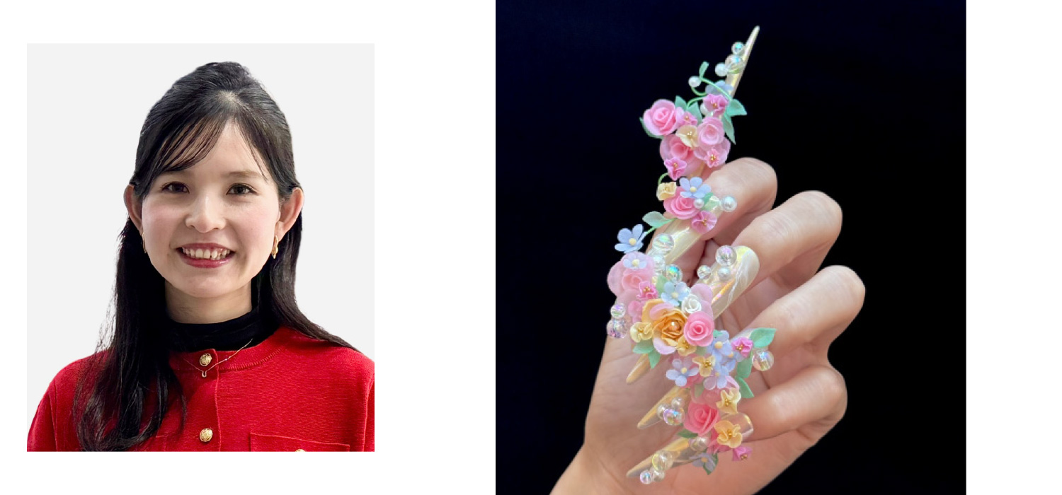 ネイティフルコンテスト ネイルコーディネート部門 優秀作品賞