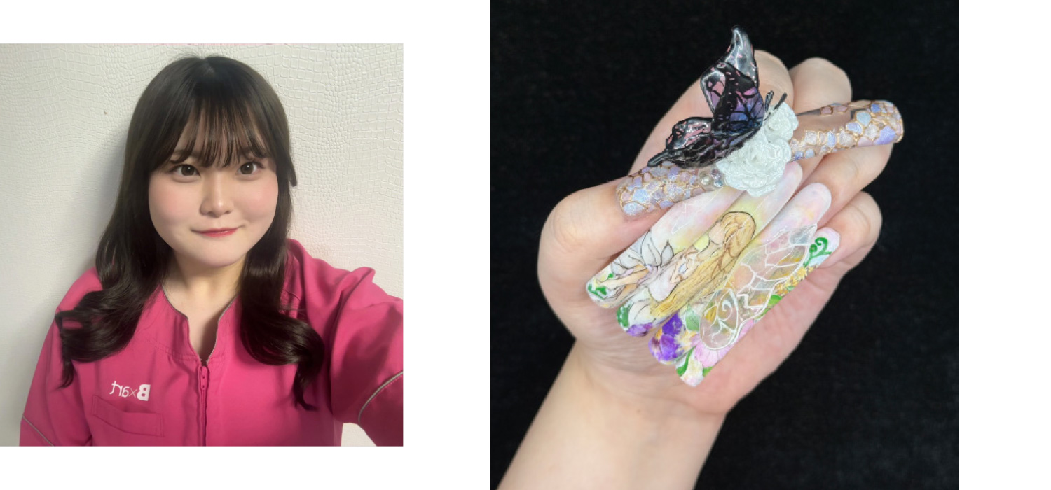 ネイティフルコンテスト ネイルコーディネート部門 優秀作品賞
