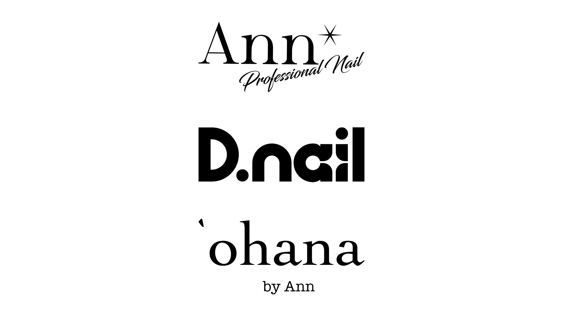 Ann professional×D.nail×'ohana