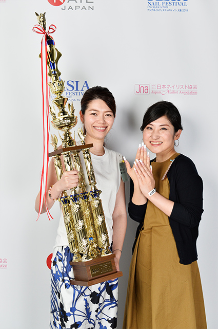 P2：プロフェッショナル部門：フレンチスカルプチュア　第1位：宮城 涼子さん