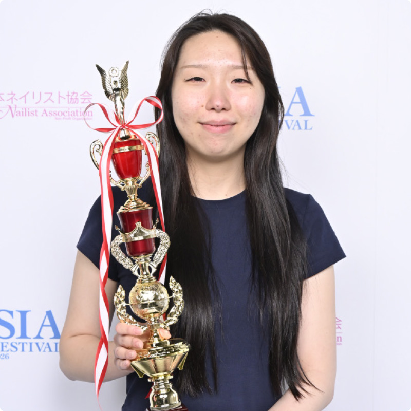 ジュニア・スチューデント部門　ナチュラルスカルプチュア（トレーニングハンド）[JS2] 2位