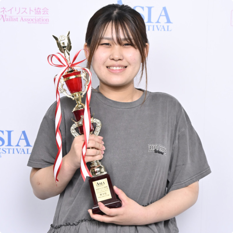 ジュニア・スチューデント部門　ナチュラルスカルプチュア（トレーニングハンド）[JS2] 3位
