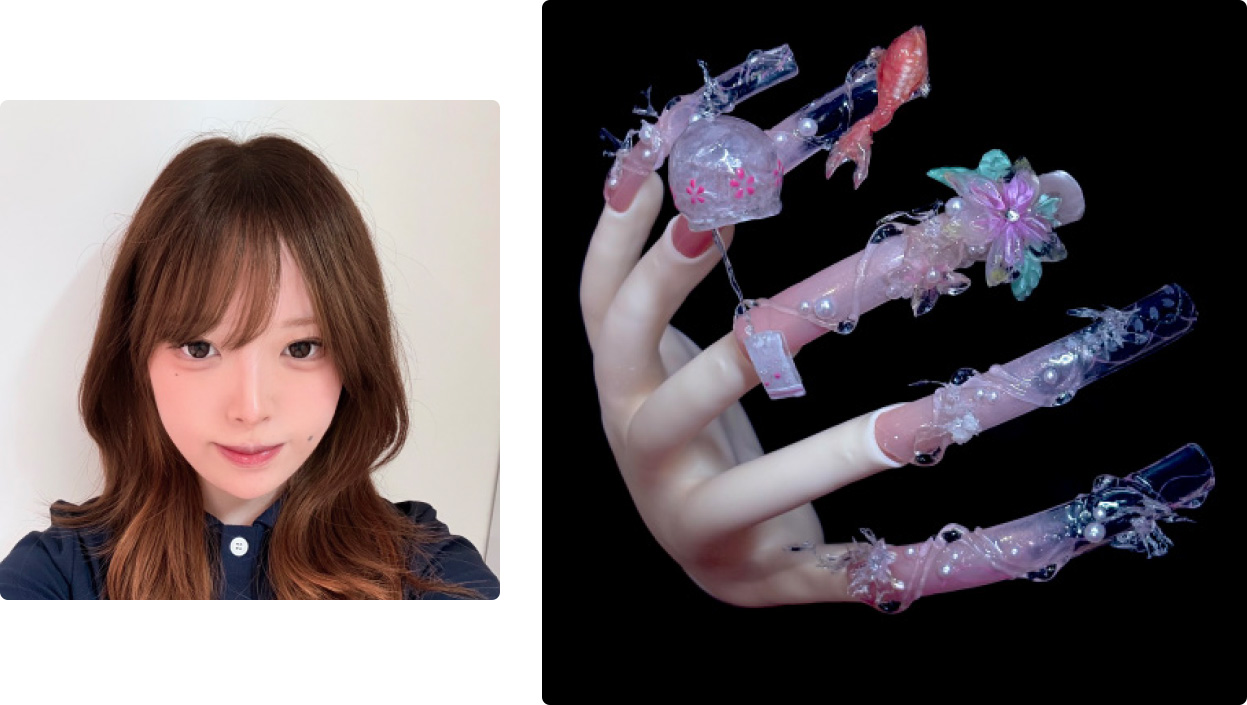 ネイティフルコンテスト ネイルコーディネート部門 優秀作品賞