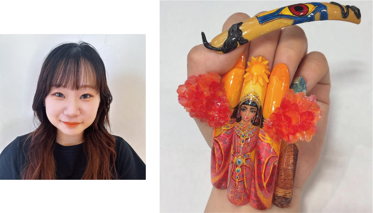 ネイティフルコンテスト ネイルコーディネート部門 優秀作品賞