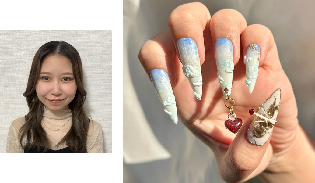 ネイティフルコンテスト ネイルコーディネート部門 優秀作品賞