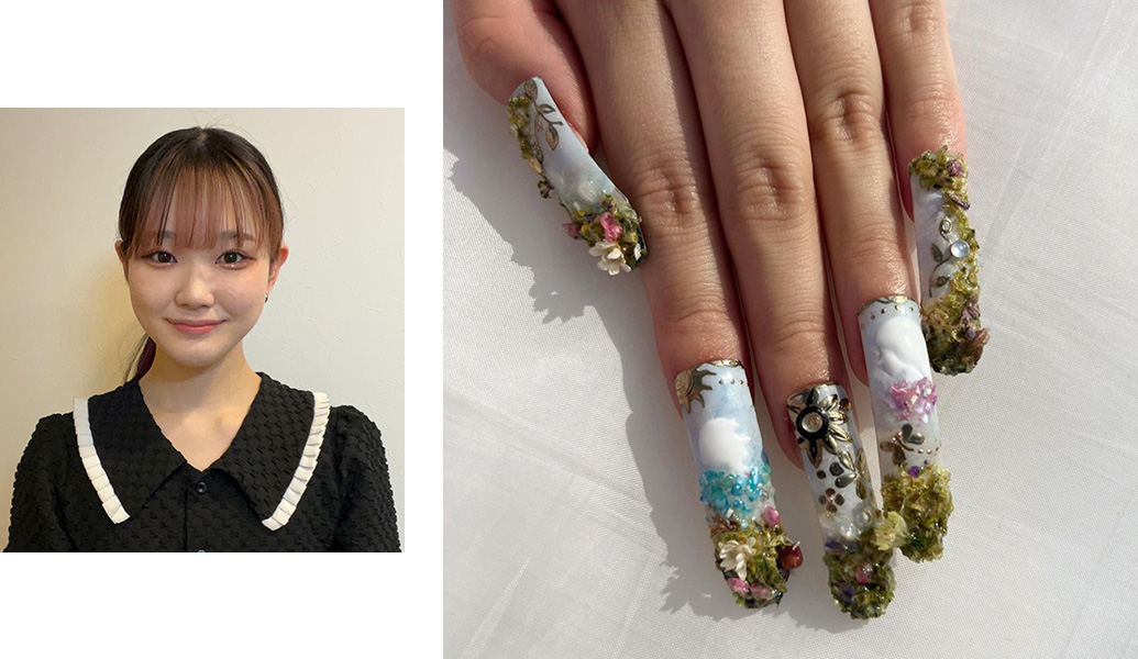 ネイティフルコンテスト ネイルコーディネート部門 優秀作品賞